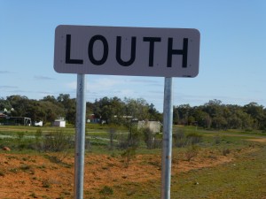 You wanted to know where the… was Louth, here it is, 40 or so people when they are all home.